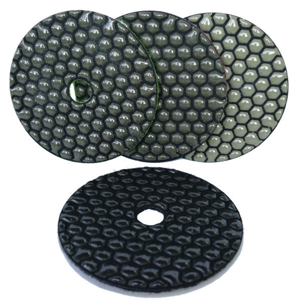100mm Shine Gloss Surface Grinding Wheel Dry Pads