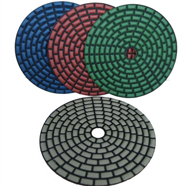 SPP-D3 New Type 4 Inches Dry Polishing Pads